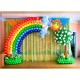Пример оформления воздушными шарами в детском саду №11