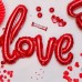 Надпись "Love", Красная прописью
